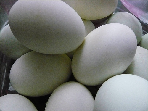 Cleaning of eggs